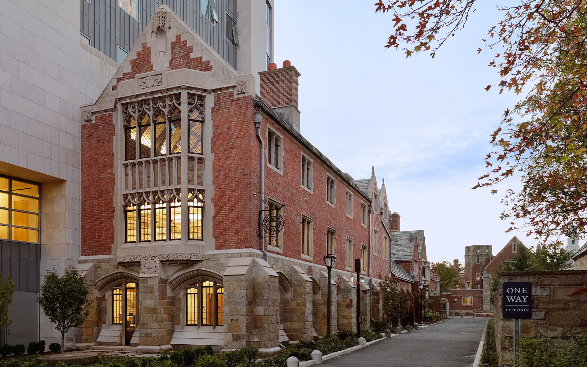 Lanman Wright Hall, Yale University New Haven, CT. 